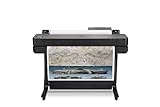 HP DesignJet T630 (T600 Series) Large Format Wireless Plotter Printer - 36', with Auto Sheet Feeder, Media Bin & Stand (5HB11A)