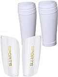 Soccer Shin Guards for Youth, Shin Guard and Shin Pads Sleeves for 4-8 Years Old Boys and Girls for Football Games, EVA Cushion Protection Reduce Shocks and Injuries