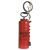 Chapin 19494 Made in USA 3.5 Gallon Tri-Poxy Industrial Open Head Sprayer for Professional Concrete Applications, Form Oils, Construction with All Brass Components, 3.5 gallons, Red