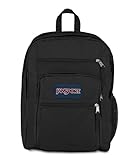 JanSport Laptop Backpack for College Students, Teens, Black - High-Quality Computer Bag with 2 Compartments, Ergonomic Shoulder Straps, 15” Laptop Sleeve, Haul Handle - Book Rucksack