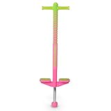 Flybar Maverick 2.0 Foam Pogo Stick for Kids Ages 5 and Up, 40 to 80 Pounds, Outdoor Kids Toys, Pogo Stick for Boys and Girls, Rubber Grip, by The Original Pogo Stick Company (Pink/Green)