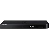 Samsung BD-J6300/BD-JM63 Streaming 4K Upscaling 3D Wi-Fi Built-In Blu-ray Player Bundle includes Blu-ray Player, Tmvel HDMI Cable (Renewed)