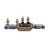 Zurn Wilkins 3/4' 350 Double Check Backflow Preventer with SAE flare test fitting