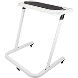 Bike Desk - Rolling Laptop Cart for Stationary Bike or Trainer - Adjustable Standing Desk to Exercise While Working or Watching TV by RAD Cycle