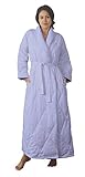 Warm Things Quilted Down Robe Bluette/M 12-14