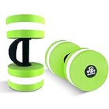 NewFitBody Water Dumbbells Set for Pool Weights - Aquatic Fitness Weights for Effective Water Workouts, water aerobics weights & Therapy - Celebrate Health and Wellness with pool exercise equipment