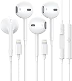 2 Packs-Apple Earbuds for iPhone Headphones Wired Lightning Earphones [Apple MFi Certified] Built-in Microphone & Volume Control Headsets Compatible with iPhone 14/13/12/11/XR/XS/X/8/7/SE/Pro/Pro Max