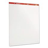Universal UNV35600 27 in. x 34 in. Unruled Easel Pads/Flip Charts - White (50 Sheets, 2/Carton)