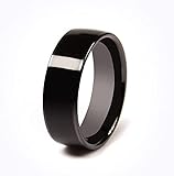 CNICK Tesla Smart Ring Accessories: Ceramic Ring for Model 3/Y/S/X to replace key card key fob. (13, Black)