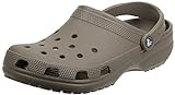 Crocs Unisex Adults Classic Clog Shower Beach Lightweight Water Shoes - Chocolate - M13