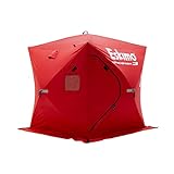 Eskimo 69143 Quickfish 3 Pop-Up Portable Hub-Style Ice Fishing Shelter, 34 Square Feet of Fishable Area, 3 Person Shelter