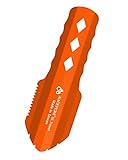 NACETURE Ultralight Backpacking Trowel Aluminum Shovel Small Potty Multitool with Longer Handle Design Essential for Hiking, Camping and Survival Bags (Orange 1 Pack)