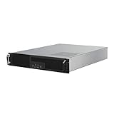 SilverStone Technology 2U Dual 5.25' Drive Bay ATX rackmount Industrial Storage Server Chassis with USB 3.1 Gen1 Interface, SST-RM23-502