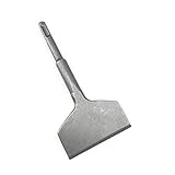 SPKLINE 3' x 6.5' Concrete Tile Thinset Scaling Chisel SDS-Plus Shank Thinset Tile Scraper Flat Wide Chisel Bit Floor Scraper Works with SDS+ Rotary Hammers and Demolition Hammers