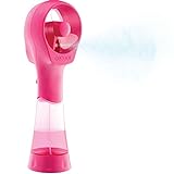 O2COOL Elite Battery Powered Handheld Water Misting Fans (Raspberry)…