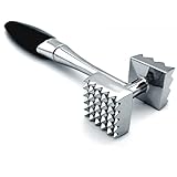 Meat Tenderizer, Dual-Sided Nails Meat Mallet, Meat Hammer Used for Steak, Chicken, Fish，Meat Pounder With Rubber Comfort Grip Handle, 8.8 inches Meat Tenderizer Tool