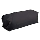 Stansport Top Load Canvas Deluxe Duffel Bag - Black (1206) 50' X 14.5' X 14.5'
