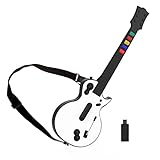 NBCP PC Guitar Hero Wireless Legends Rock Dongle Adapter Bundle for PS3 /Computer Windows/Mac -White (White)