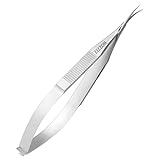 ZIZZON Cuticle Scissors Extra Fine Curved Professional Precise Pointed Tip Grooming kit for Eyebrow, Eyelash, Trim Nail and Dry Skin