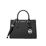 Michael Kors handbag for women Sheila satchel medium, Black