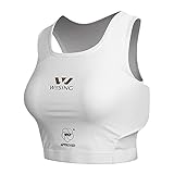 WESING WKF Approved Karate Chest Protector for Women White