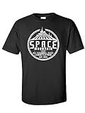 Space Mountain Magic Kingdom Vacation T-Shirt Space Family Shirts Adult (XL, Dark Heather Grey)
