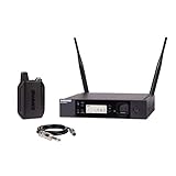 Shure GLXD14R+ Dual Band Pro Digital Wireless System - Perfect for Guitar and Bass - 12-Hour Battery Life, 100 ft Range | Includes 1/4' Jack Instrument Cable & Single Channel Rack Mount Receiver