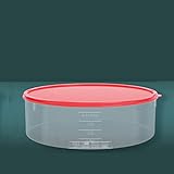 HOUZZKINGZ USA Pie Carrier Cake Storage Container with Lid | 10.5' Large Round Plastic Cupcake Cheesecake Muffin Flan Cookie Airtight Tortilla Holder | Pie Keeper Transport Container