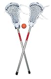 STX FiddleSTX Two Pack Mini Super Power with Plastic Handle and One Ball, 30-Inch,White/Grey
