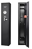 Barska Quick and Easy Access Biometric Rifles, Firearms and Long Guns Safe for Home, Removable Shelf, Optional Silent Mode, 1.83 Cubic Ft
