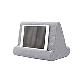 SoSickWithIt New Compressible Tablet Stand Pillow Holder Multi Angle Soft Cushion Pillow Stand for iPad Tablet Book and E-Reader (Little Gray)
