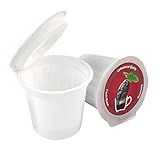 iFillCup, 42 Count Red - iFillCup, fill your own Empty Single Serve Pods. Eco friendly 100% recyclable pods for use in k cup brewers including 1.0 & 2.0 Keurig. Airtight to seal in freshness.