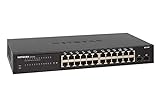 NETGEAR 26-Port Gigabit Ethernet Smart Switch (GS324T) - 24 x 1G, Managed, with 2 x 1G SFP, Desktop or Rackmount, S350 Series