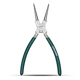 GINWORD 9 inch Straight Internal large Snap Ring Plier, Circlip Pliers, Tips C-Clip Pliers for Ring Remover Retaining