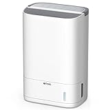 Basement Dehumidifier Afloia 500 Sq. Ft Desiccant Dehumidifier with Drain Hose X3 for Medium/Large Room, Washable Filter, Low Temperature Work, Not Frosted, Quiet Humidity Control, 15-Pint Water Tank