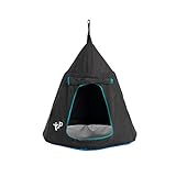 TP Toys, UFO Hanging Tent Swing for Kids | Tree Swing, Air Fort, or Outdoor Playhouse, Just Attach to Tree or Swing Set. 44' Across Gives Kids 3-6 Plenty of Space