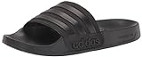 adidas Unisex Shower Slide Sandal, Core Black/Core Black/Core Black, 10 US Men