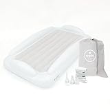 Regalo Inflatable Toddler Travel Bed Air Mattress, White