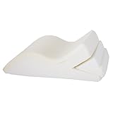 Bluestone Adjustable Leg Wedge Support Cushion with White Cover