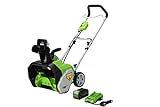 Greenworks 40V (75+ Compatible Tools) 16” Cordless Snow Blower, 5.0Ah Battery and Charger Included, SN40B410