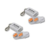 RAYOVAC Hearing Aid Battery Keychain Case - Hearing Aid Travel Battery Caddy - Made in The USA - Holds 2 Batteries (2)
