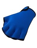 FitsT4 Sports Aqua Gloves Webbed Paddle Swim Gloves Fitness Water Aerobics and Swimming Resistance Training Gloves for Men Women Children