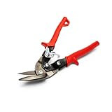 Crescent Wiss 9-1/4' Metalmaster Offset Straight and Left Cut Aviation Snips - M6R , Red
