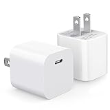 USB C Charger Block 2Pack, iPhone 14 13 12 Charger Fast Block [MFi Certified], Type C Adapter Plug Box Wall Charging Brick Cube for iPhone 14 13 12 11 Pro Max XS X XR SE 8 Plus, for iPad (White)