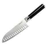 Babish High-Carbon 1.4116 German Steel Cutlery, 6.5' Santoku Kitchen Knife