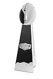DRAFT NOW Fantasy Football Trophy - 14 INCHES Large - Chrome Replica Trophy Made for Fantasy Football Champions