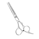 Hair Thinning Shears, Hair Cutting Scissors (6.7 Inches) with Fine Adjustable Tension Screw and 1 Piece Wipe Cloth