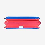 KinderMat, 1.5 Inch Thick, 4-Section Rest Mat, Red/Blue, Great for School, Daycare, Travel, and Home, 100% Made in The USA…
