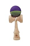 Yomega Pro Model Kendama – The Traditional Japanese Toss and Catch Skill Game with Rubberized Paint for Easier Skill Building Play (Purple)