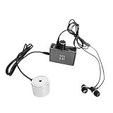 Sxiocta Water Leakage Detection, Underground Water Pipe Leakage Monitor High-Intensity Water Pipe Leak Detector Accessory Kit with Earphone for Indoor Outdoor 110-240V